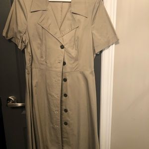 Reitmans tailored shirt dress.